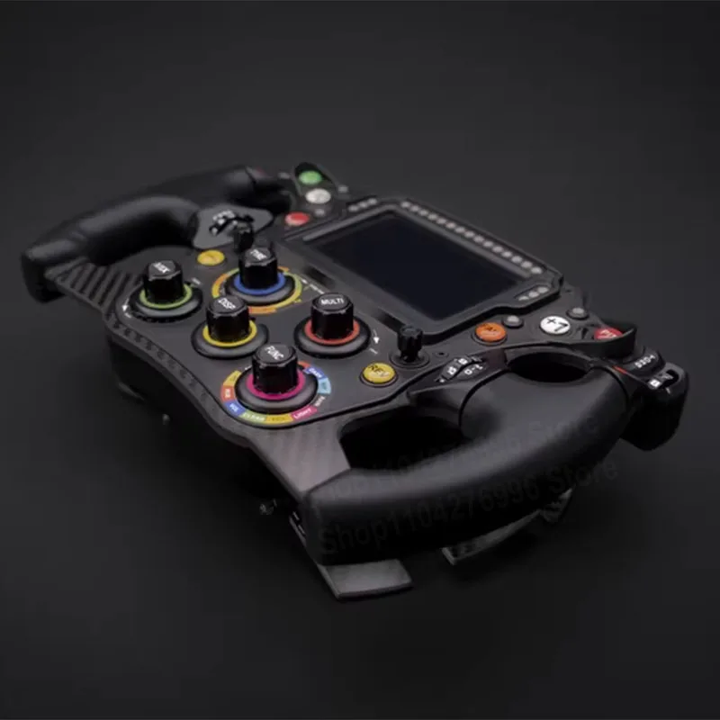 Simulador de juego de carreras con fórmula RS16, volante de juego para PC con pantalla táctil de alta definición de 4,3 pulgadas para Fanatec SIMAGIC - imagen 3