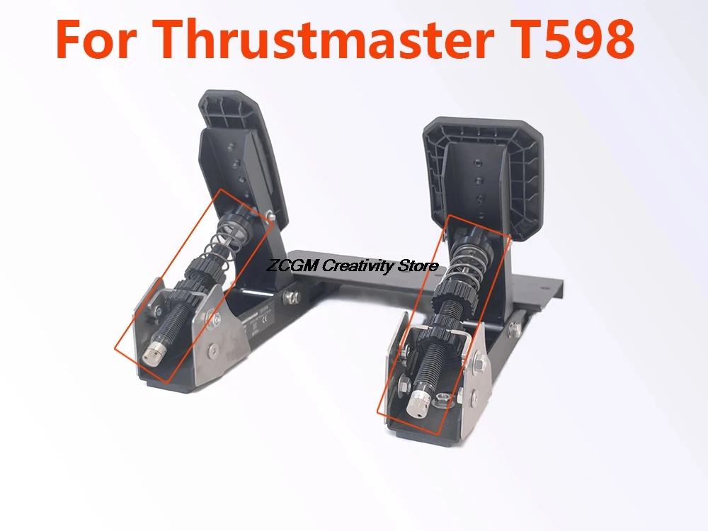 For Thrustmaster T598 Pedal Simulated racing Modification Pedal Brake Throttle Adjustable Damping MOD Kit