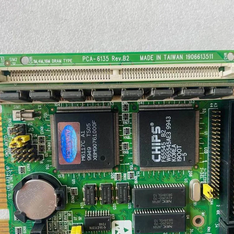 Placa base Original para ordenador Industrial Advantech PCA-6135 Rev.B2, CPU integrada, alta calidad, totalmente probada, envío rápido - imagen 2