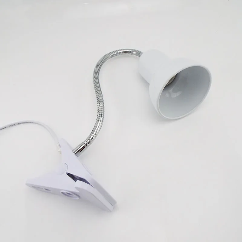 Tapa de lámpara de calefacción para reptiles E27, pantalla de lámpara, enchufe UE EE. UU., soporte de Clip para ducha, suplemento de calcio, lámpara, lagarto, tortuga - imagen 3