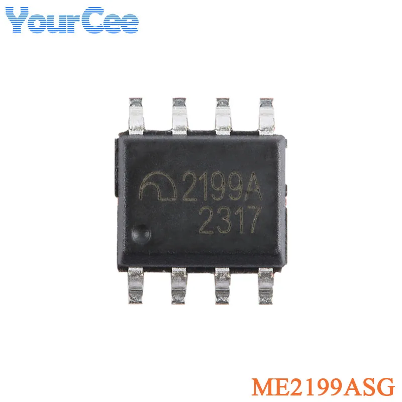50 uds/10 Uds ME2199ASG SOP-8 2199A 25V alta eficiencia PFM/PWM Boost DC-DC controlador IC Chip