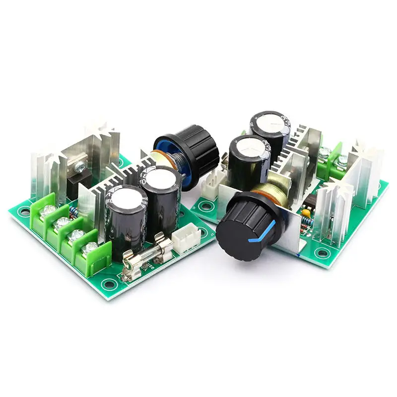 1PCS 12V-40V10A DC Motor Governor PWM Speed Control Switch Motor Fan Controller Stepless Speed Change - imagen 4