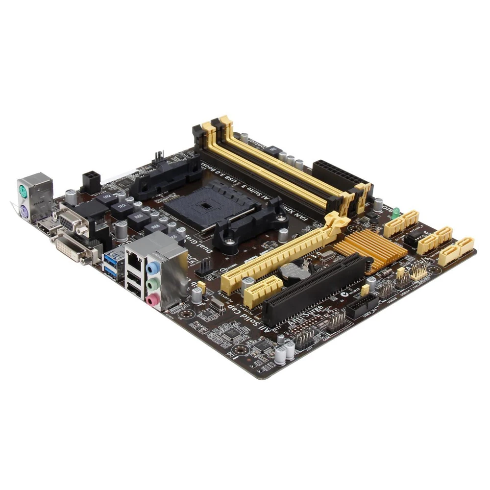 Placa base ASUS A78M-A compatible con A10-7700K A8-6600K A8-6500T A6-7400K A6-6400K CPU 2400MHz 2 × DDR3 HDMI Socket FM2/FM2 + mATX - imagen 5