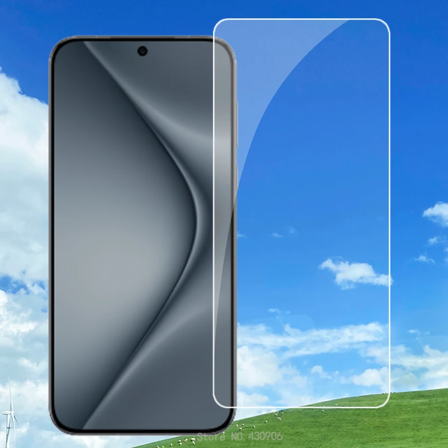 Protector de pantalla para Huawei Pura 70, película de vidrio templado transparente, borde 9H - imagen 2