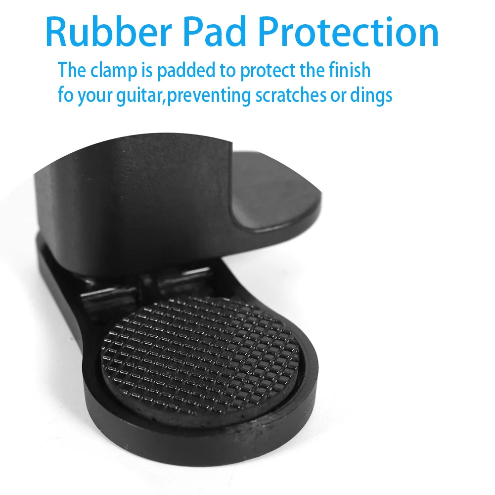 Soporte ajustable para teléfono, soporte para guitarra manos libres, abrazadera multiusos para cámara de guitarra, soporte para micrófonos/smartphones - imagen 4
