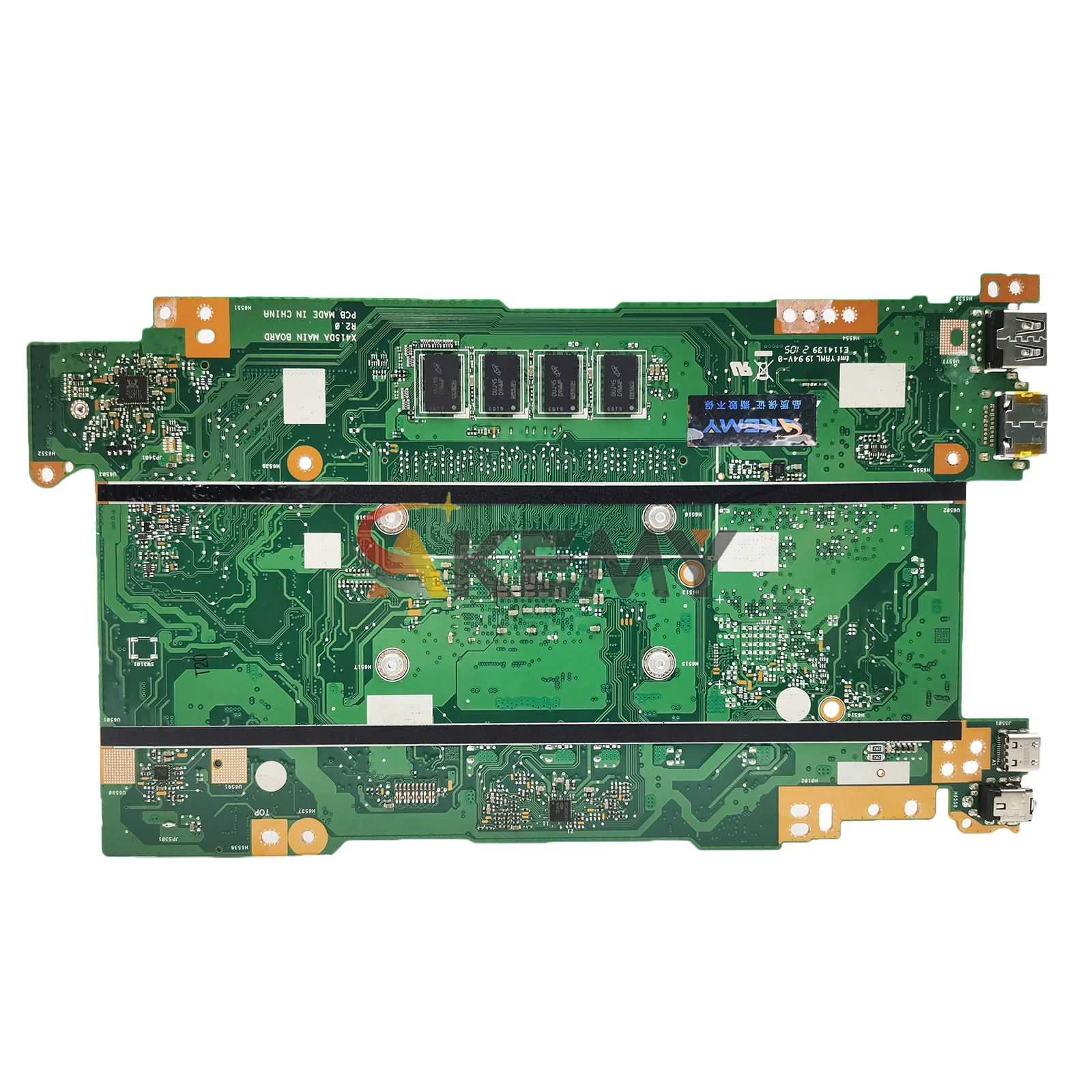 Placa base para ordenador portátil X415DA para ASUS VivoBook X415D FL8850D X415DA X415DAP placa base para portátil con CPU R3 R5 R7 100% pruebas OK stk - imagen 2