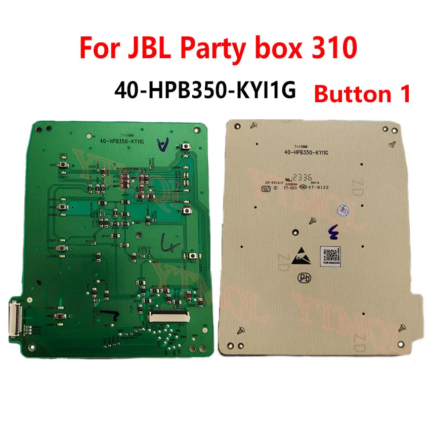 1 Uds. Interruptor de llave Original de marca para JBL Partybox310 Partybox 310 40-HPB350-KEI1G botón 1 40-HPB350-KYI1G botón 2 - imagen 3