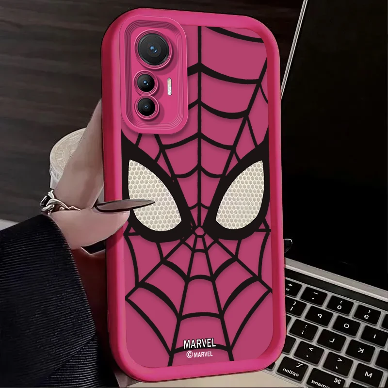 Marvel-funda de silicona para teléfono móvil, carcasa de SpiderMan para Xiaomi POCO X6 X5 X4 GT X3 NFC F6 F3 F4 F5 M6 Pro 13T 12T 11T 13 12 11 Lite 5G NE - imagen 4