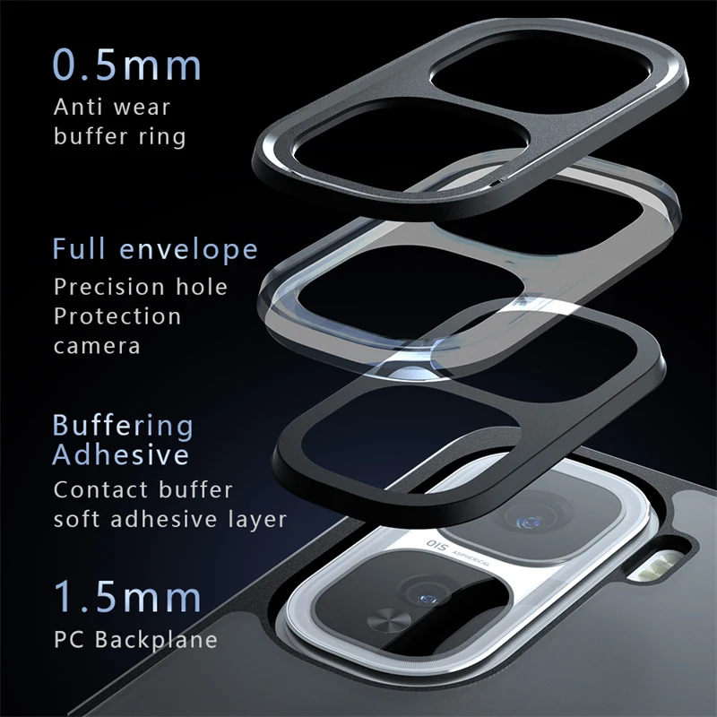 Funda de teléfono mate con sensación de piel para vivo iQOO Neo10 China Funda para iQOO Neo10 Pro China protectora antioxidante чехол Funda trasera - imagen 5