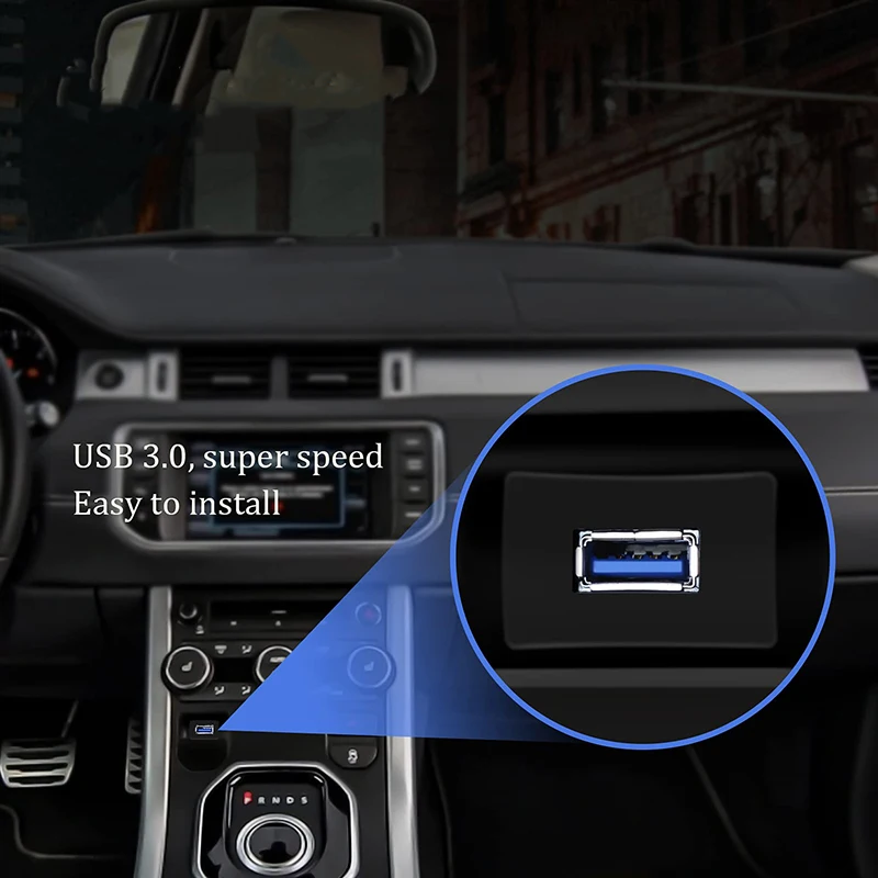 Cable de extensión de Panel empotrado para coche, camión, barco, motocicleta, puerto USB 3,0/2,0, macho a hembra, 1m - imagen 3