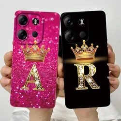 Funda Silicona Tecno Pop 7 Pro – Corona Letra Suave Antigolpes