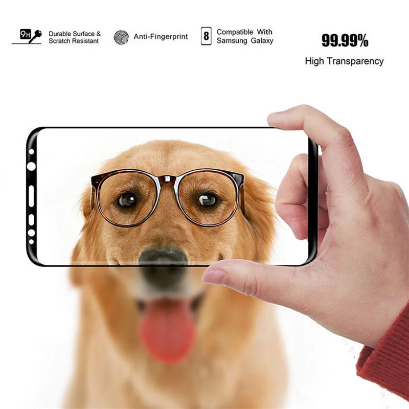 20 Protector de pantalla de cubierta completa para Samsung S20 Ultra Note 10 Plus 8 9 vidrio Protector para Samsung S21 S10 S8 S9 Plus Note 20 - imagen 5