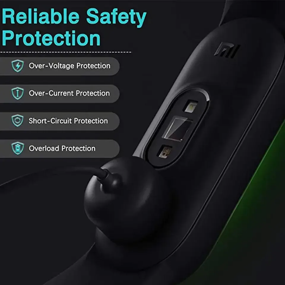 Cargador magnético para Xiaomi Mi Band 8 7 6 5 4 3 Cable de carga USB para MiBand 2 Cable de carga para cargadores de pulsera inteligente - imagen 4