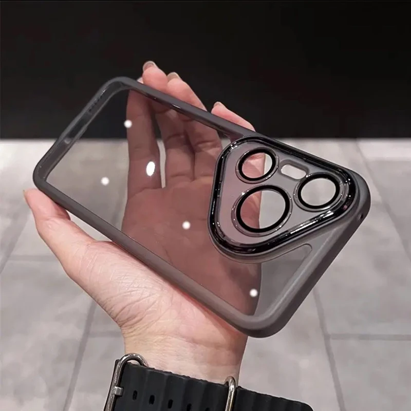 Para Huawei Pura 70 funda Huawei Pura 80 Pro funda de teléfono Huawei Pura 70 Ultra 80 Pro + funda protectora de cámara de silicona transparente - imagen 3