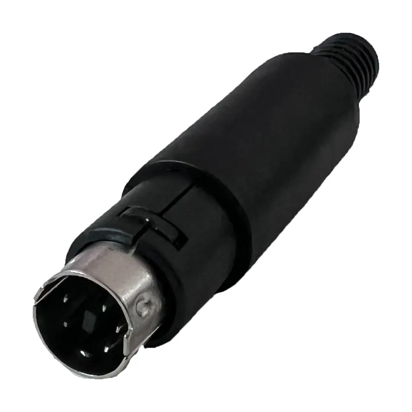 Mini enchufe DIN de 3/4/5/6/7/8 pines, montaje de Cable de chasis, enchufe macho hembra, Cable de soldadura de 3-8 pines, Terminal S, conector macho Mini PS2 - imagen 5