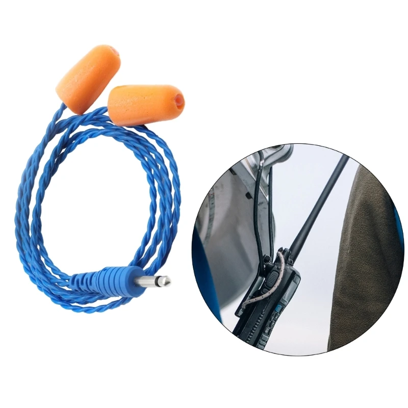 2023 nuevos auriculares espuma Radio para moldes oído, altavoces Mono auriculares espuma con reducción - imagen 5