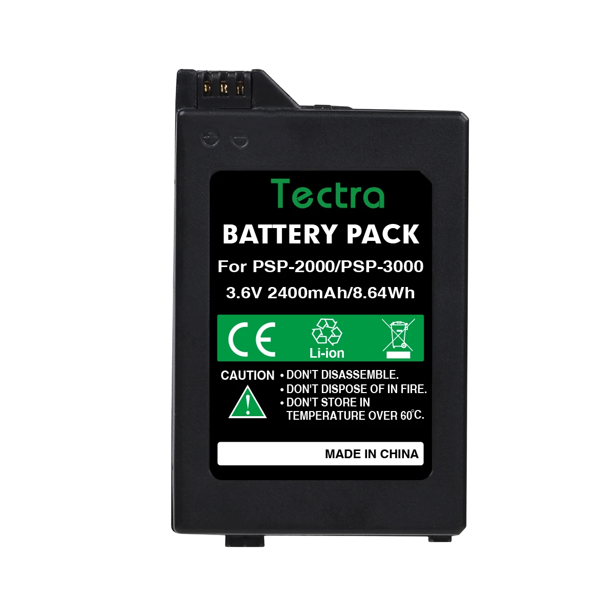 Batería de repuesto de 10 piezas, 2400mAh, 3,6 V, PSP-3000 para Sony PSP-2000, PSP-3002, mando portátil para PlayStation - imagen 2