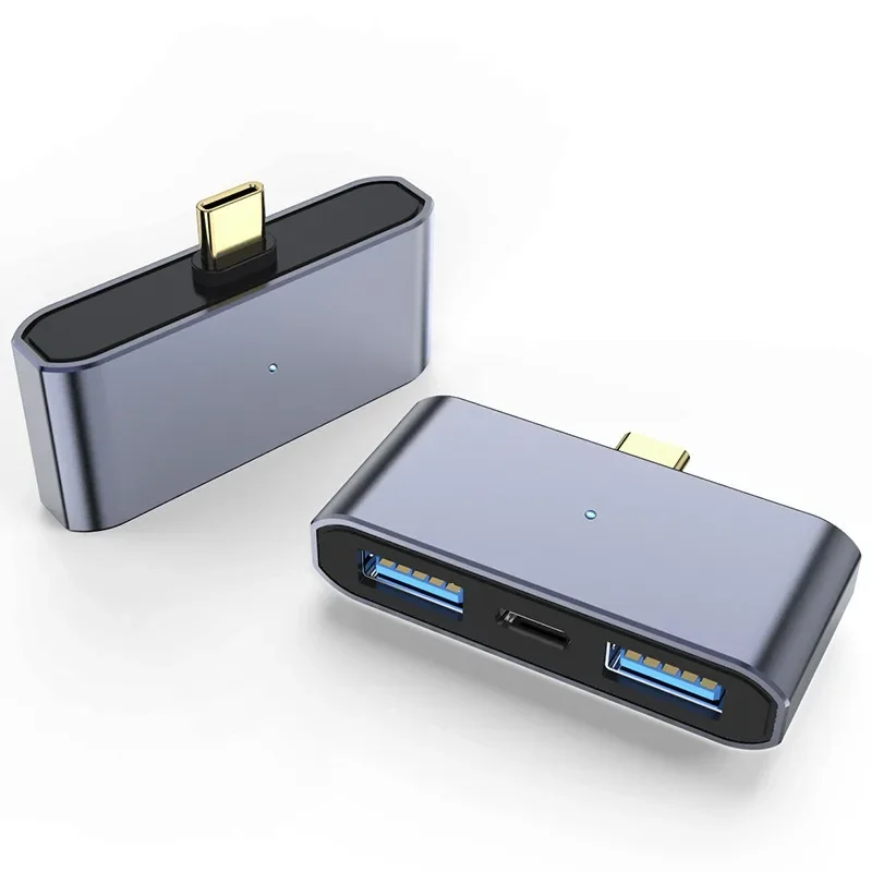 Hub tipo C con carga PD, puertos USB 3.0 y lector de tarjetas - Adaptador OTG de estación de acoplamiento USB C para MacBook/Tablet/PC - imagen 4