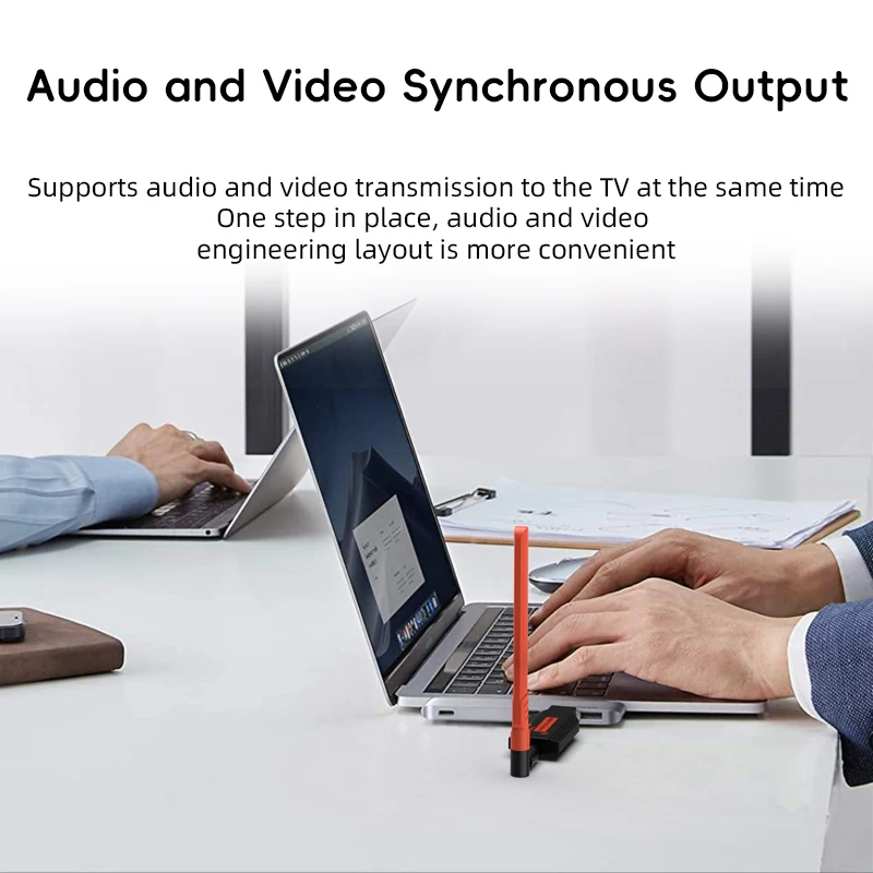 5,8G 1080P 150M inalámbrico Compatible con HDMI transmisor de Audio y vídeo receptor extensor adaptador Dongle para TV Monitor proyector PC - imagen 4