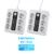 6 Outlets White 2PCS
