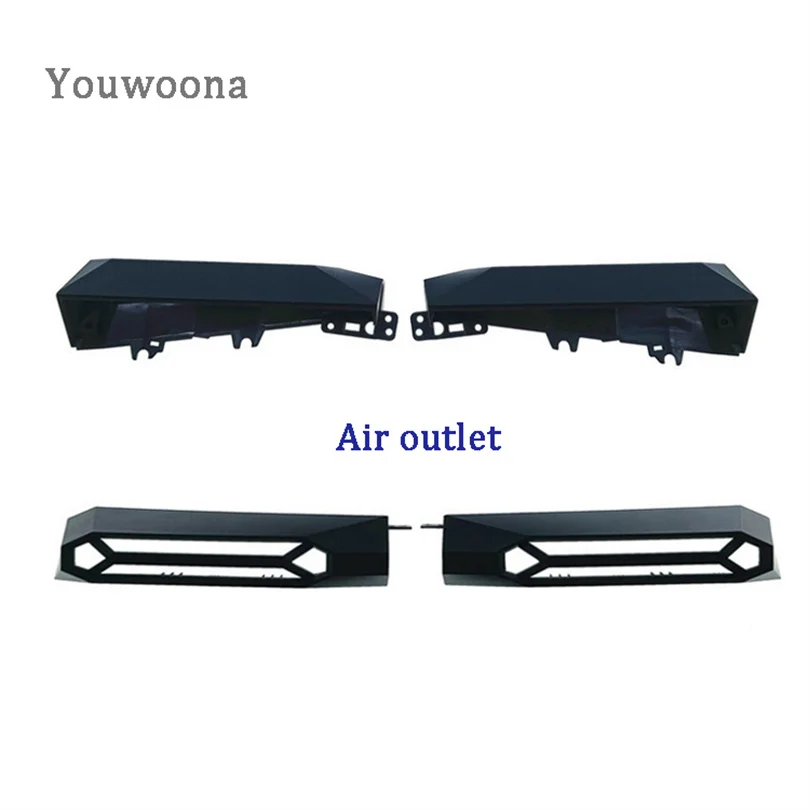 Nueva funda Original para salida de aire de ordenador portátil, cubierta de eje para HP Pavilion 5th 6th 15-DK 15T-DK TPN-C141 L56911-001