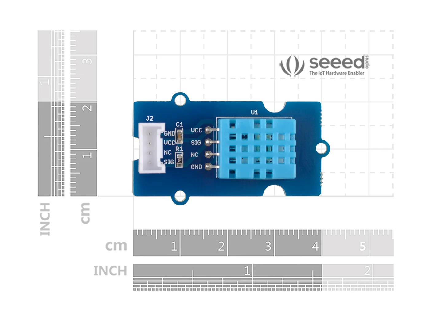 Grove-Sensor de temperatura y humedad (DHT11) - imagen 2
