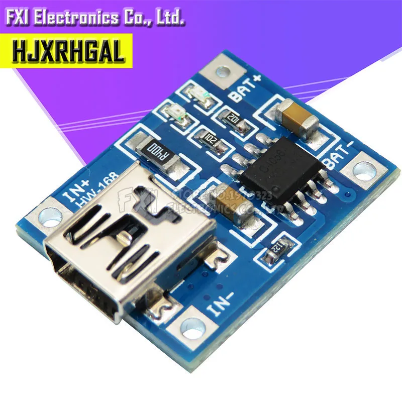 Módulo de carga de litio con funciones duales, placa de protección de batería de iones de litio, 5 piezas, Micro USB, 5V, 1A, 18650, TP4056 - imagen 3