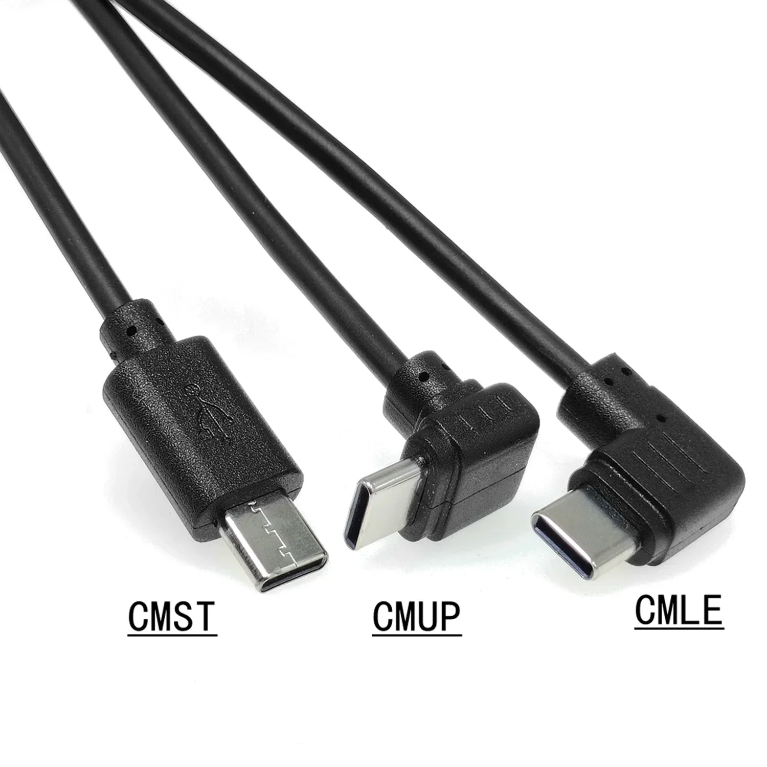 Cable de datos USB tipo C, cable de 90 grados, ángulo métrico de 90 grados a USB 2.0,/0,25/0,5/1 metro, izquierda, derecha, arriba y abajo, USB-C - imagen 5