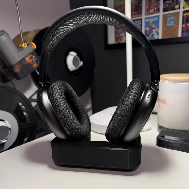 Soporte magnético para AirPods Max Base con soporte magnético para dormir accesorios para auriculares para AirPods Max estante de exhibición almacenamiento - imagen 5