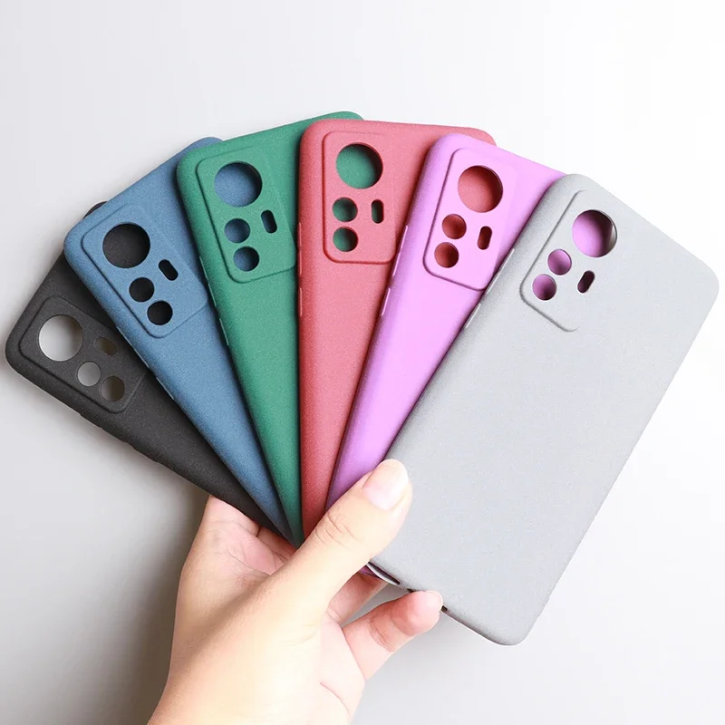 Funda para Xiaomi Mi 15T 14T 13T 12T Pro 12T 11T Pro, funda de silicona suave mate con arena, protección completa, antideslizante, antihuellas - imagen 2