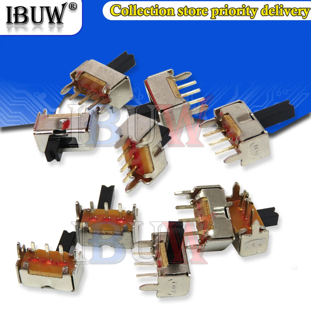 20 piezas SK12D07VG2 SK12D07VG3 SK12D07VG4 SK12D07VG5 SK12D07VG6 interruptor de palanca 1P2T SS12D07VG3 SS12D07VG4 SS12D07VG5 SS12D07VG6