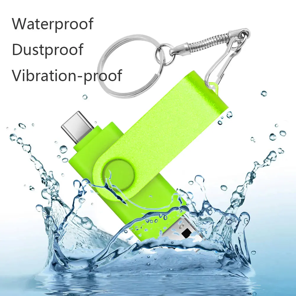 Metal 3. 0 unidad flash USB Pen Drive de alta calidad 16GB 32GB 64GB 128GB Pendrive para dispositivo tipo C pen drive regalos creativos - imagen 4
