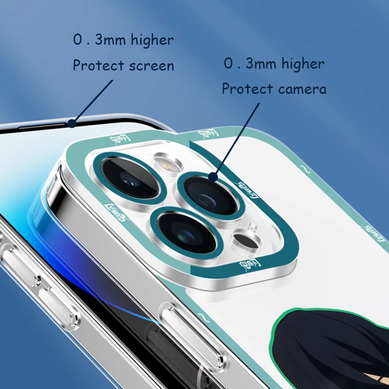 Funda de silicona suave Demon Slayer para Samsung Galaxy, M53, M33, M52, M42, M22, 5G, M32, M13, 4G, M62, M51, M31S, M22, M21, M12, M11, M02S, M01 - imagen 4