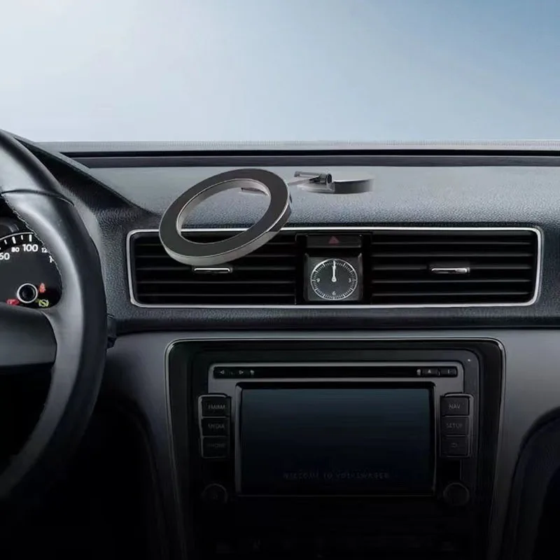 Soporte magnético para teléfono de coche 360 °   Soporte de pegatina trasera ajustable giratorio para IPhone Samsung Xiaomi soporte para salpicadero accesorios de coche - imagen 5