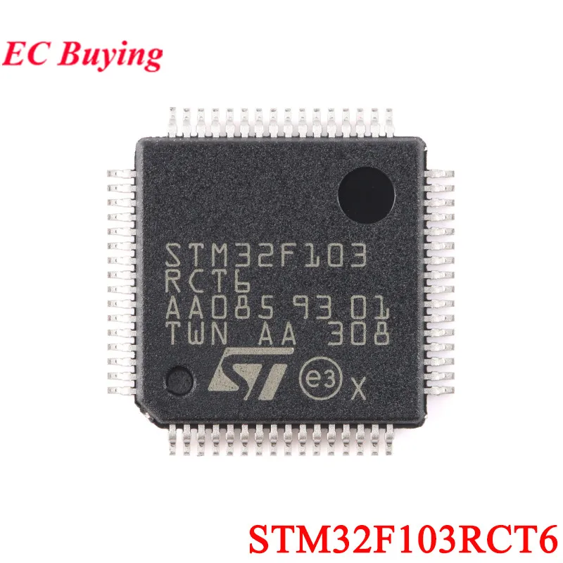5 uds/1 pieza STM32F103RCT6 STM32F405RGT6 STM32F103R8T6 STM32F103RBT6 STM32F103RET6 STM32F105RCT6 STM32F101R8T6 STM32F030R8T Chip de brazo - imagen 2