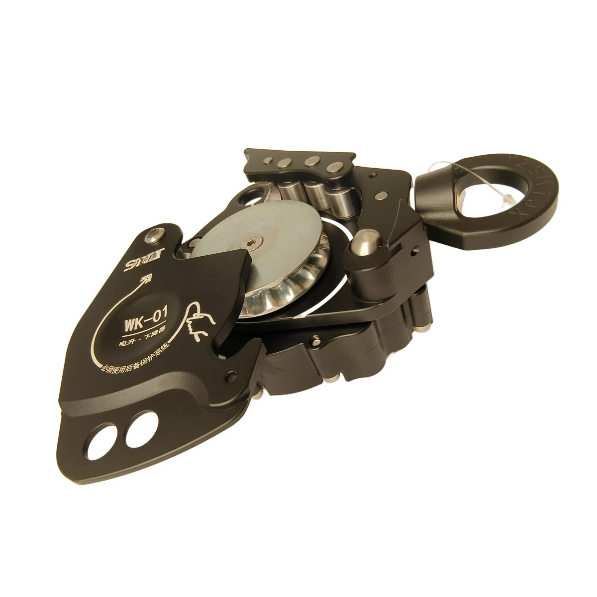 Dispositivo de elevación/limpiamiento alimentado por taladro Ascender AWAH Z3-FIRE WK-01 Dispositivo de descenso Ascent para rescate por cuerda y actividades al aire libre - imagen 4