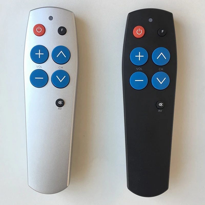 Mando a distancia de aprendizaje universal con 7 botones grandes para TV, DVD, STB, DVB, Hifi TV BOX, Smart IR, 1 pieza - imagen 2