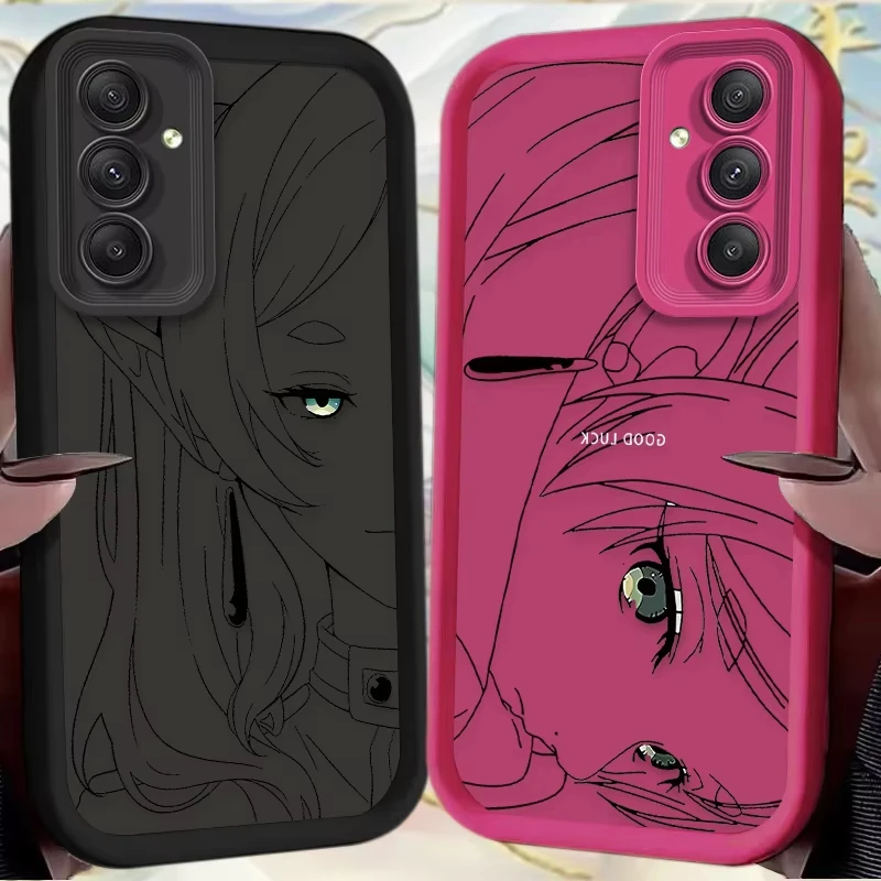 Funda de teléfono Cool de Anime Comics Frieren para Samsung Galaxy A14 A15 5G S21 S22 S23 S24 S25 5G FE Plus Ultra A25 A35 A52 A53 A54 A55 - imagen 2