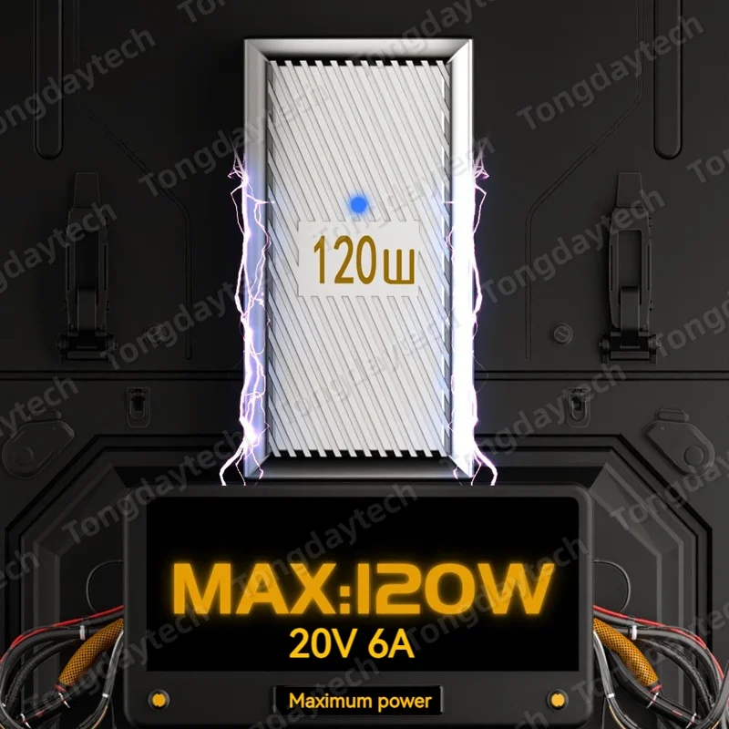 Adaptador USB OTG tipo C de aluminio de 120W, indicador Led, transferencia de datos de 10gbps, convertidor de carga de USB-C duradero para teléfono, Ipad y tableta - imagen 4