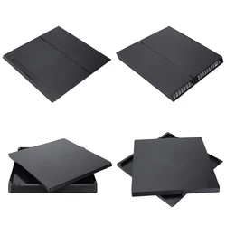 Carcasa de Repuesto PS4 – Cubierta Superior e Inferior Negra