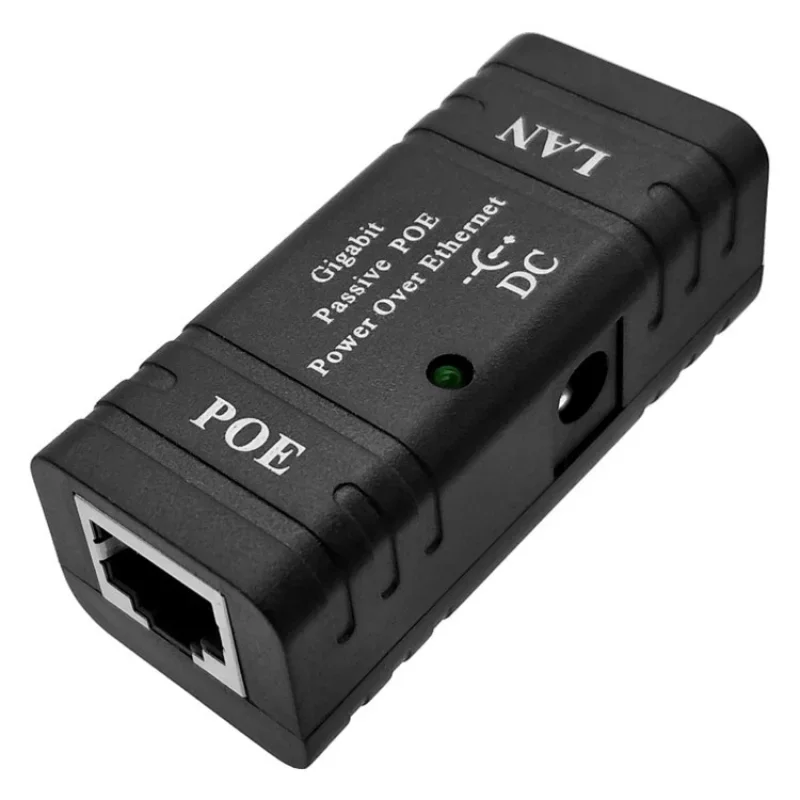 1000/100 Mbps 5V 12V 24V 48V/1A POE inyector divisor de potencia para cámara IP adaptador POE accesorios de módulo