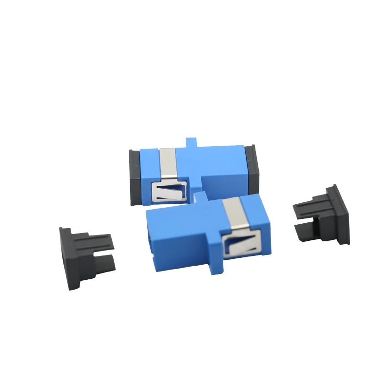 10 unids/lote adaptador de conector de fibra óptica SC/UPC SM brida monomodo Simplex SC-SC APC FC UPC acoplador especial al por mayor a Brasil - imagen 3