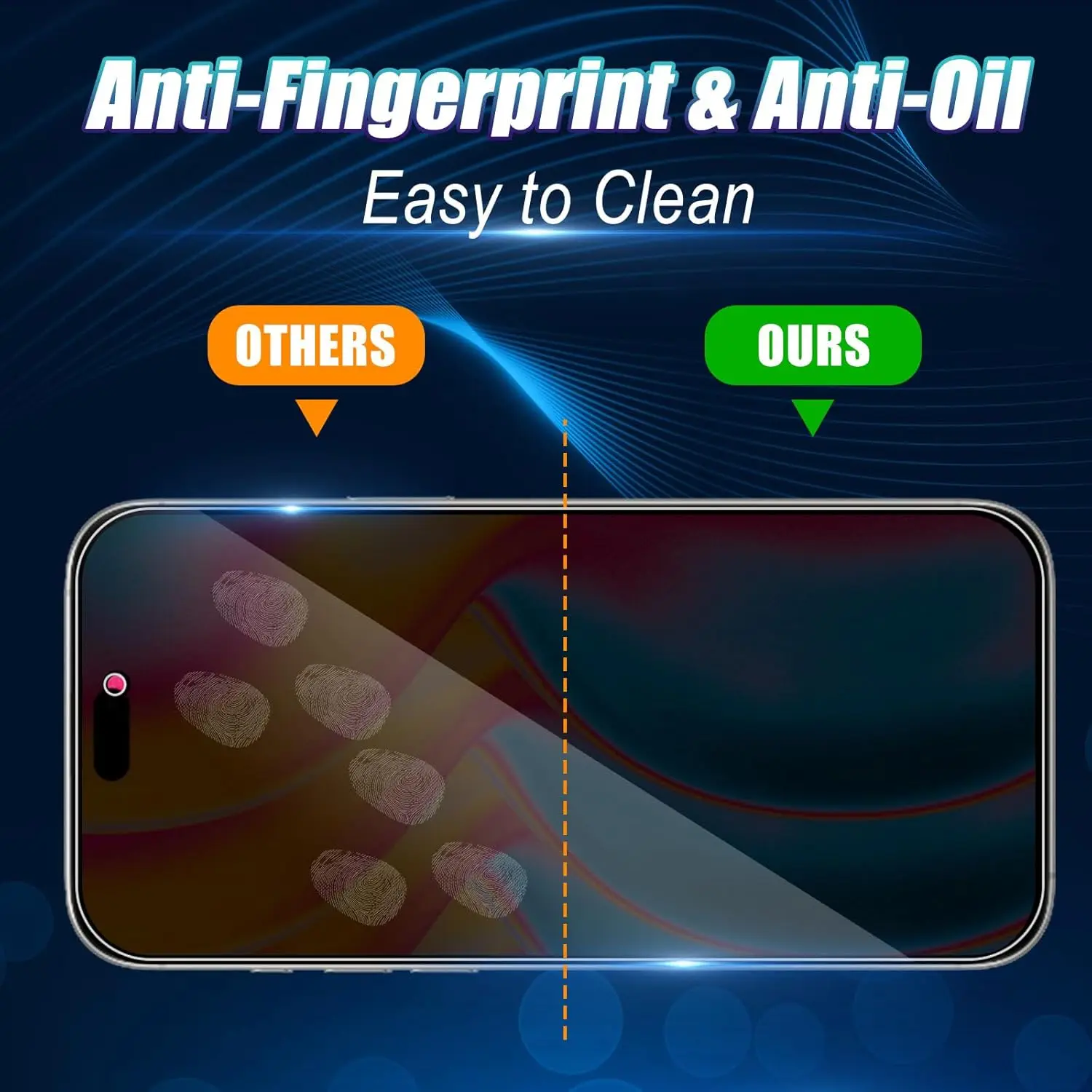 Protectores de pantalla de privacidad 2.5D 9H para Red Magic 11 Pro Protector antiespía para ZTE nubia Red Magic11Pro plus - imagen 3