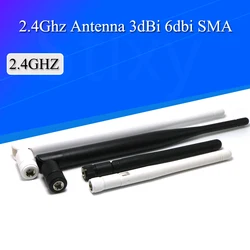 Antena WiFi 2.4GHz RP-SMA Macho-Hembra 6dBi Omnidireccional para Router