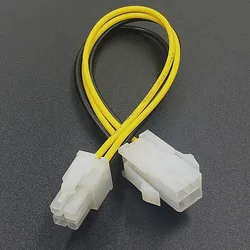 Cable Alimentación ATX 4 Pines Macho-Hembra 20cm PC CPU