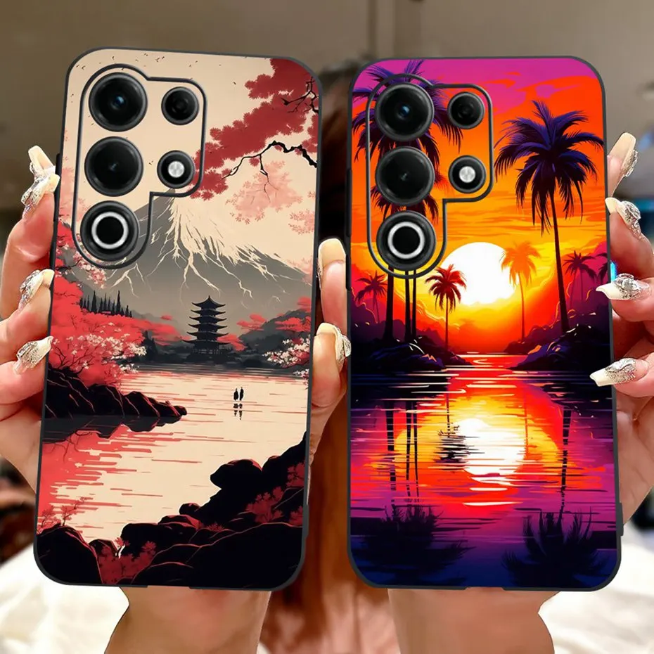 Nueva funda de pintura de moda para Itel S25 Ultra ItelS25, fundas de teléfono de silicona suave TPU para parachoques Itel S25 S25Ultra S686LN S685LN - imagen 5