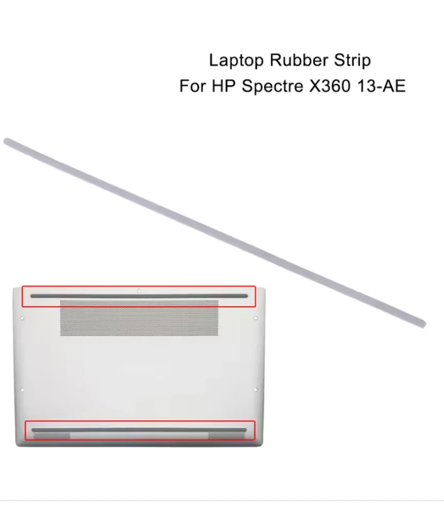 Pies de goma para ordenador portátil HP Spectre X360 13-AP TPN-Q212 / 13-AE TPN-Q199, funda inferior, almohadilla para pies, tira de goma para portátil - imagen 2