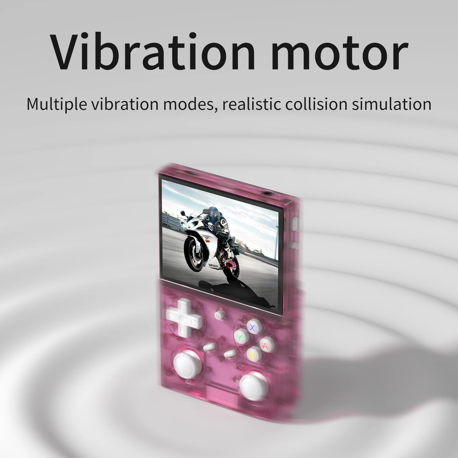 Consola de juegos portátil BATLEXP G350, pantalla IPS de 3,5 pulgadas, sistema Linux, Joystick Dual, Motor de vibración, consola de vídeo portátil Retro, regalo - imagen 4