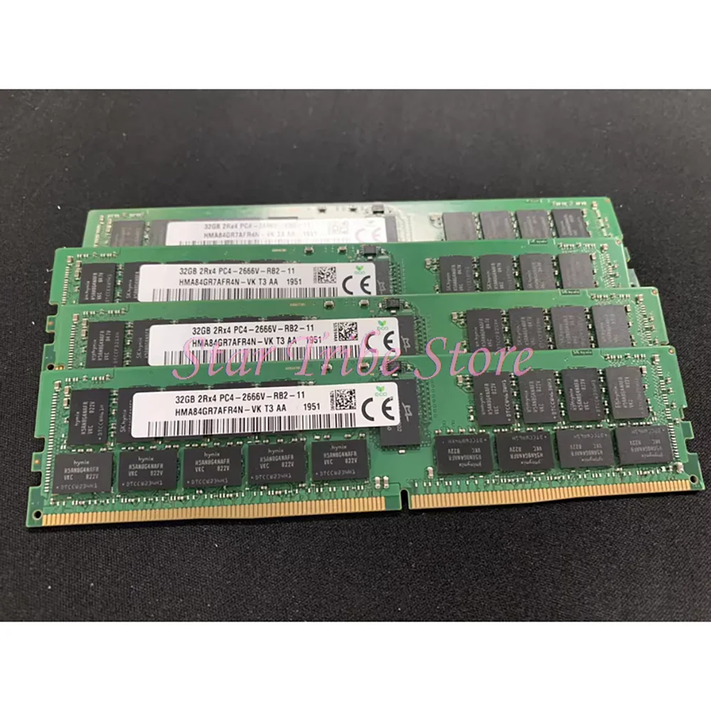 1 Uds RAM para SK Hynix HMA84GR7AFR4N-VK HMA84GR7AFR4N 32G 32GB DDR4 2666V 2666ECC memoria de servidor - imagen 2
