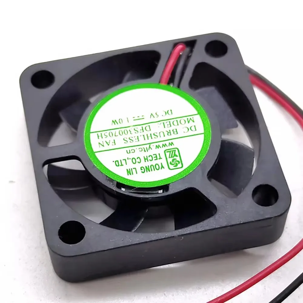 2 piezas DFS 300705 H nuevo ventilador de 30mm 3007 5V micro ventilador silencioso ultrafino 30*30*7mm decodificador ventilador de refrigeración para instrumentos de moxibustión - imagen 2